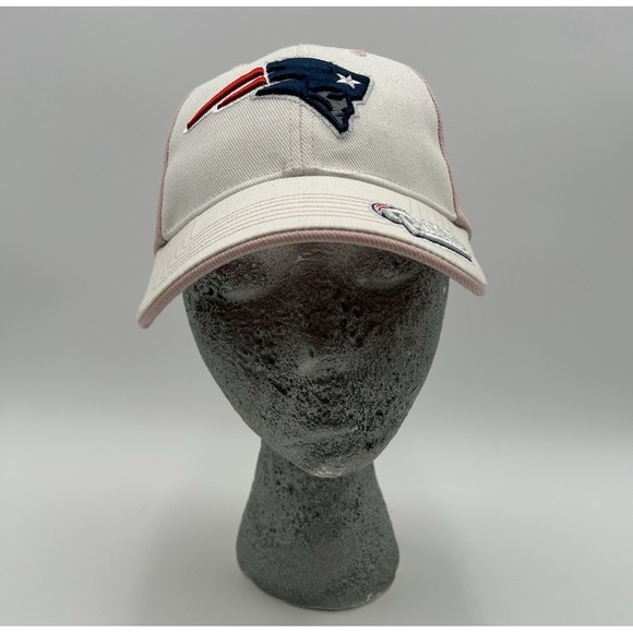 New England Patriots NFL 47' Football Hat Youth Womens Pink Embroidered Logo - Picture 1 of 9